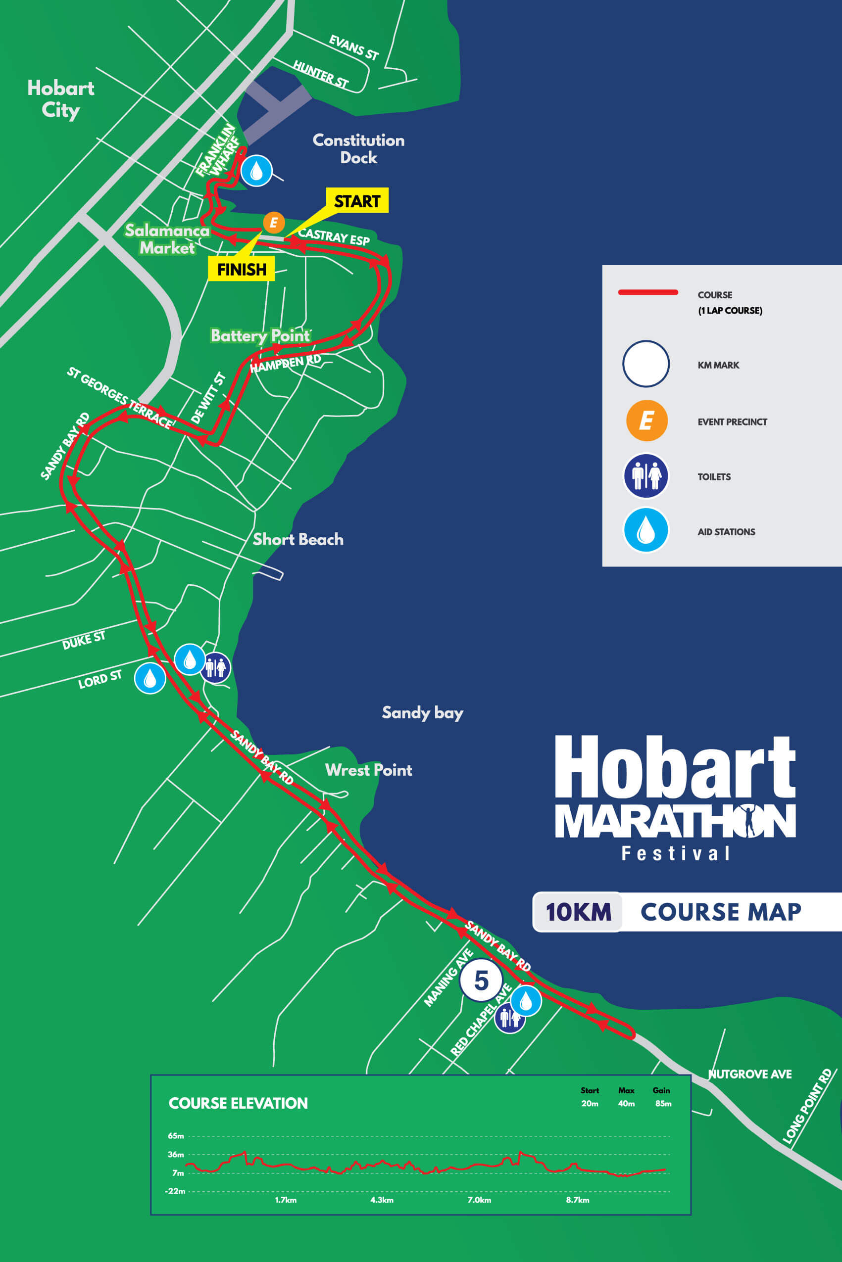 HMF22 Course Map 42km